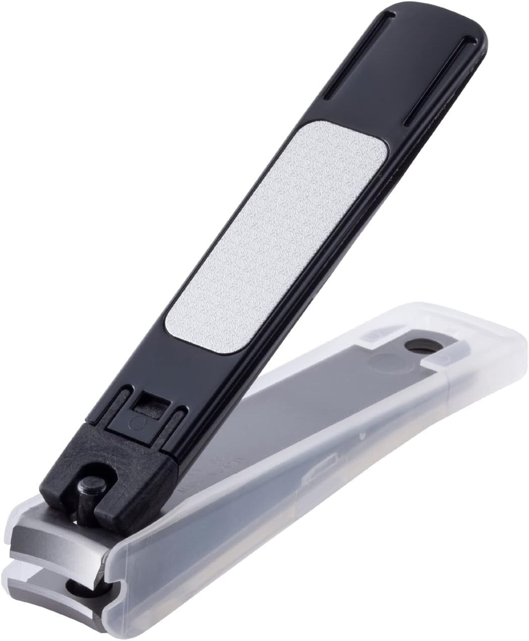 KAI 000KE0101 Finger Toe Nail Clipper Nail Cutter Black Type001M Made in Japan