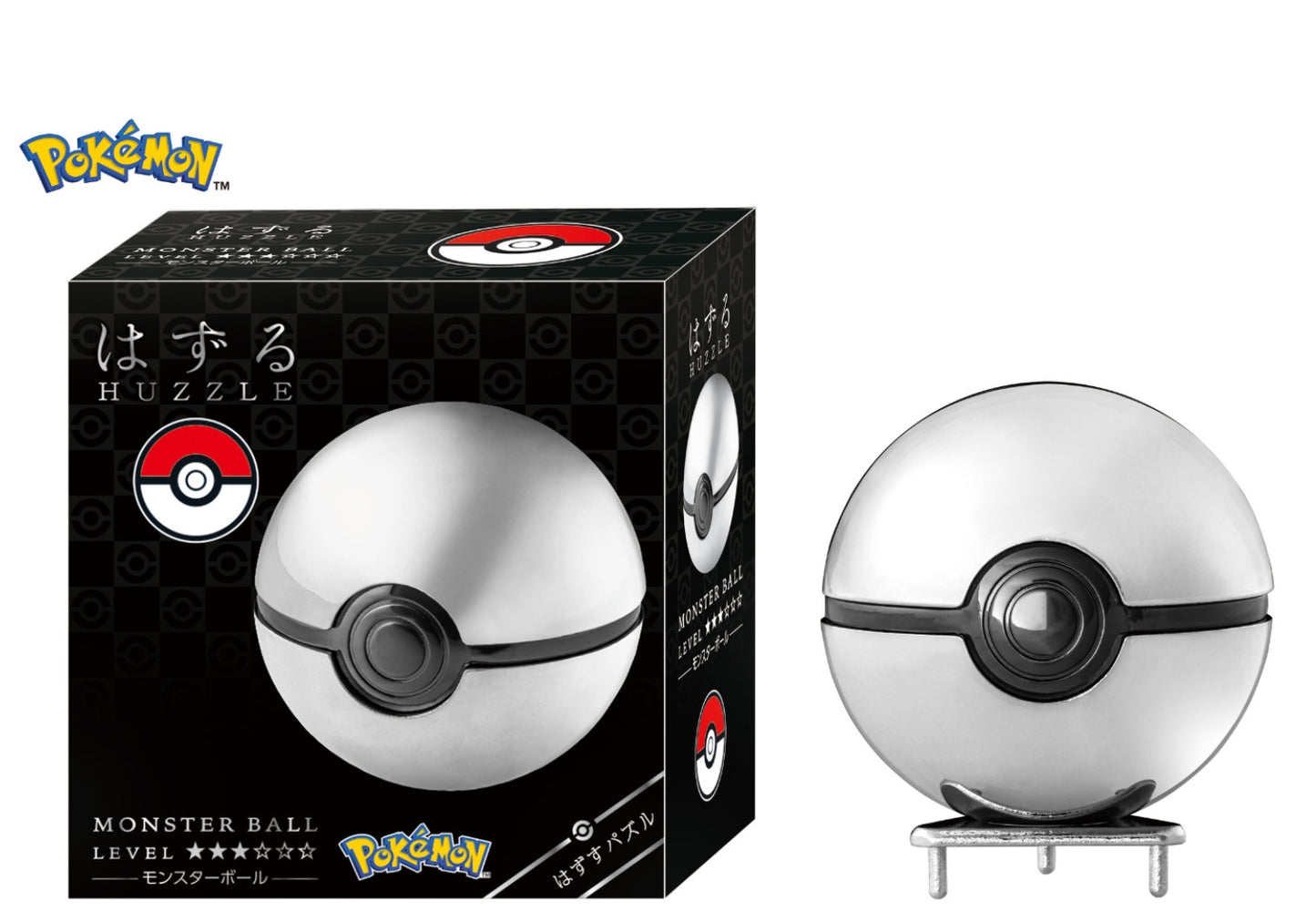 Huzzle Pokemon Monster Super Hyper Master Ball Puzzle Set of 4