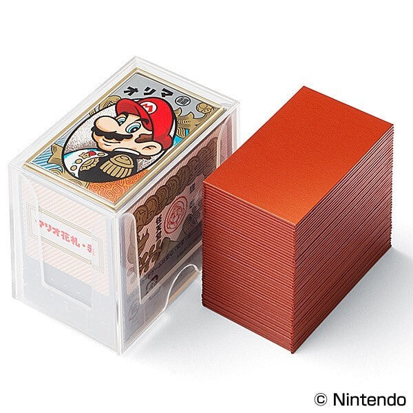 NINTENDO Super Mario Bros / Japanese Playing Cards / Hanafuda / Red