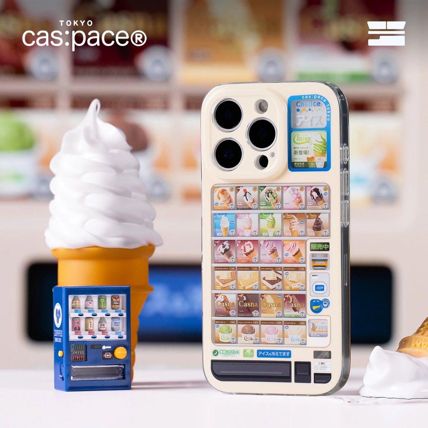 CAS:PACE 25S/S Ice Cream Vending Machine iPhone Case Japan Limited Edition