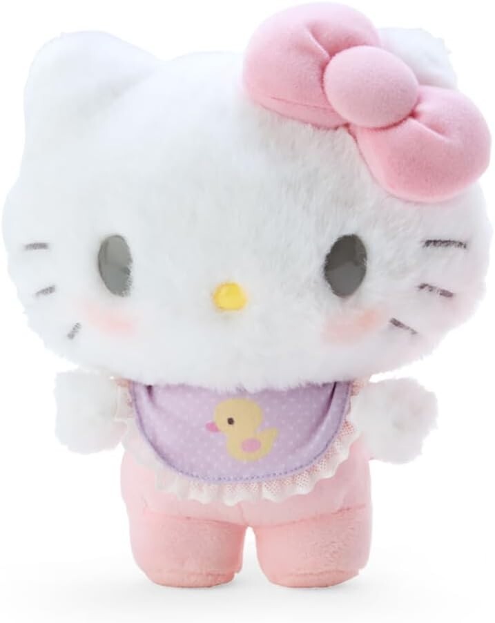 Hello Kitty Baby Plush Toy Care Set Character Goods Sanrio Official JPN New