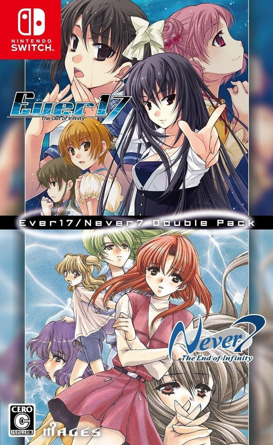 Ever 17 / Never 7 (Out&End of Infinity) Double Pack Switch (Games in ENGLISH) Ja