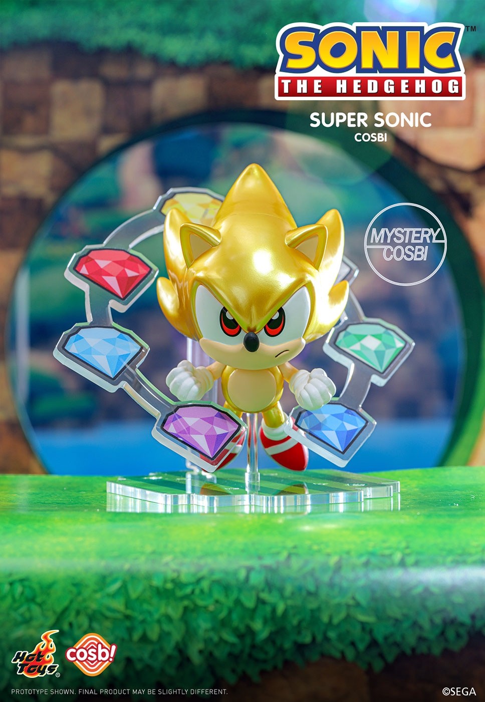 RANDOM-1-pack Hot Toys Cosbi Sonic the Hedgehog figure SEGA Store Tokyo limited