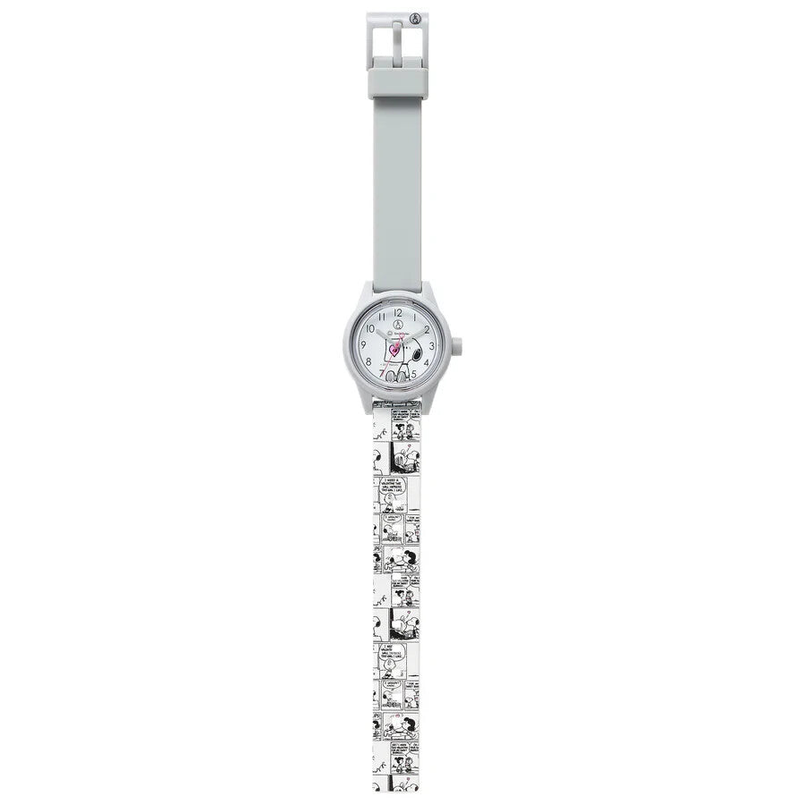 CITIZEN Q&Q Smilesolar PEANUTS Snoopy Analog Watch Waterproof RP01-808 White
