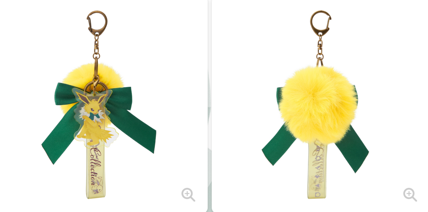Pokemon Center Eevee Collection Keychain Japan Exclusive New