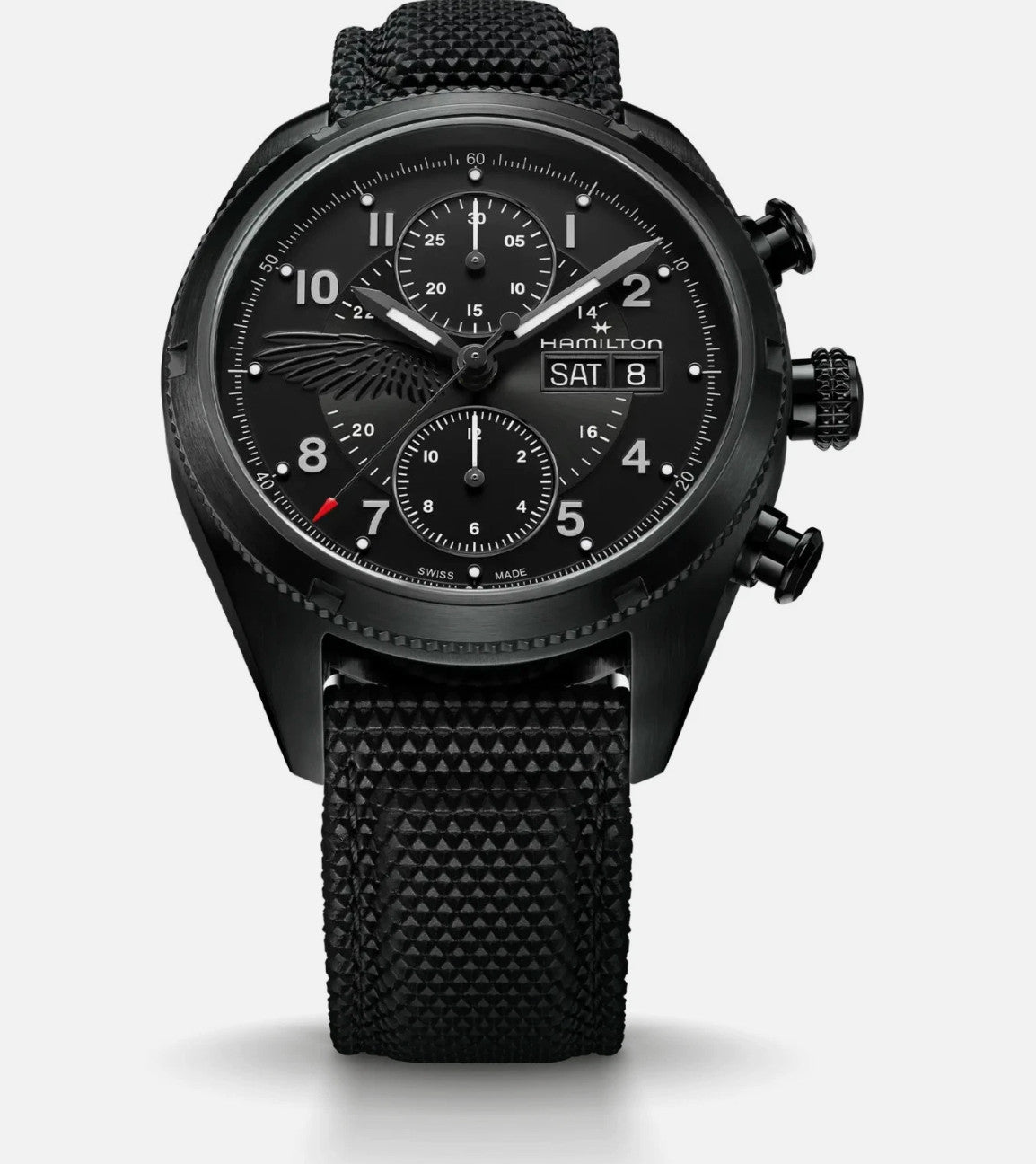 HAMILTON Khaki field Auto Chrono Biohazard Resident Evil Requiem Edition