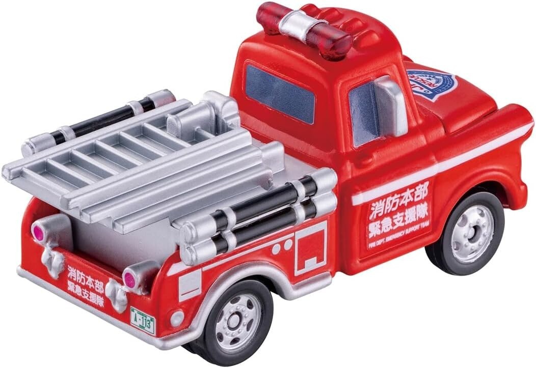 Takara Tomy Disney Tomica C-38 Mater (Fire Truck Type) Diecast Model Car