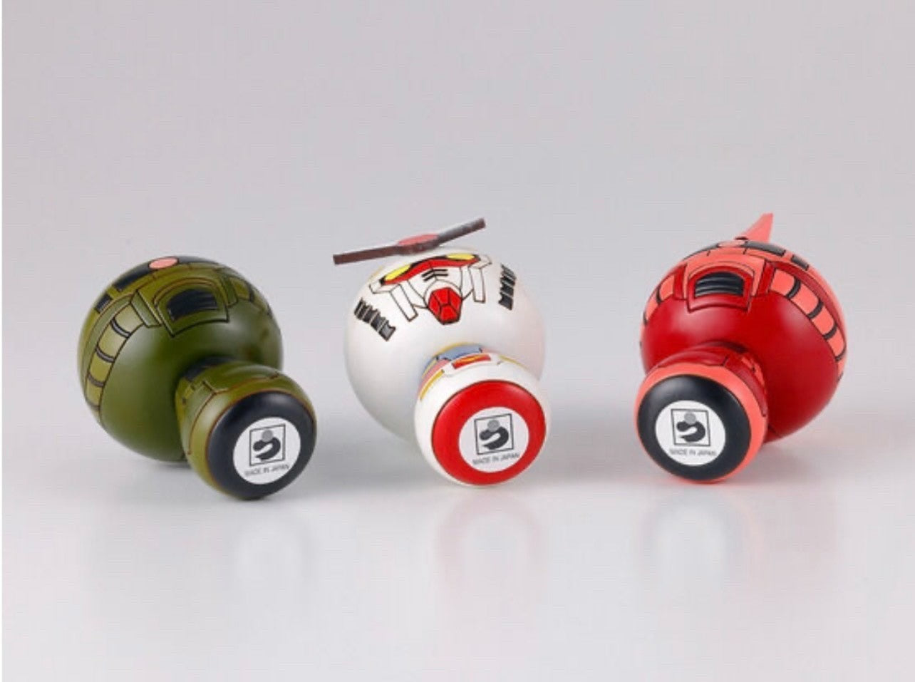 Pre sale STRICT-G JAPAN "Mobile Suit Gundam" Usaburo Kokeshi Dolls