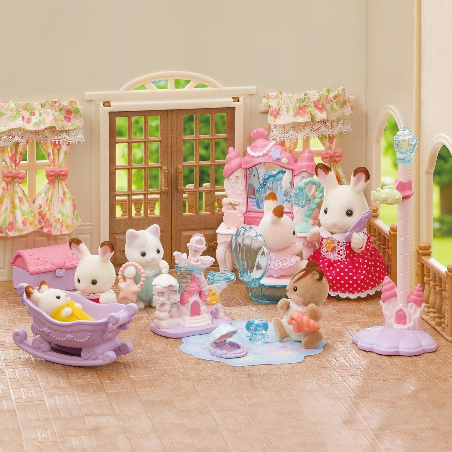 Sylvanian Families House Big House with Red Roof Deluxe Furniture Set SE-213