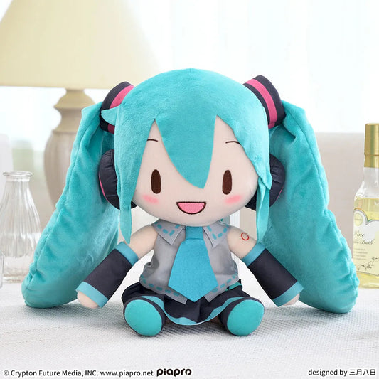 Hatsune Miku Fuwa Puchi L Plush 2025 New SEGA Vocaloid Japan Exclusive