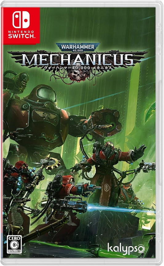 Warhammer 40,000: Mechanicus Nintendo Switch Kalypso Media Japan with Case JP 35