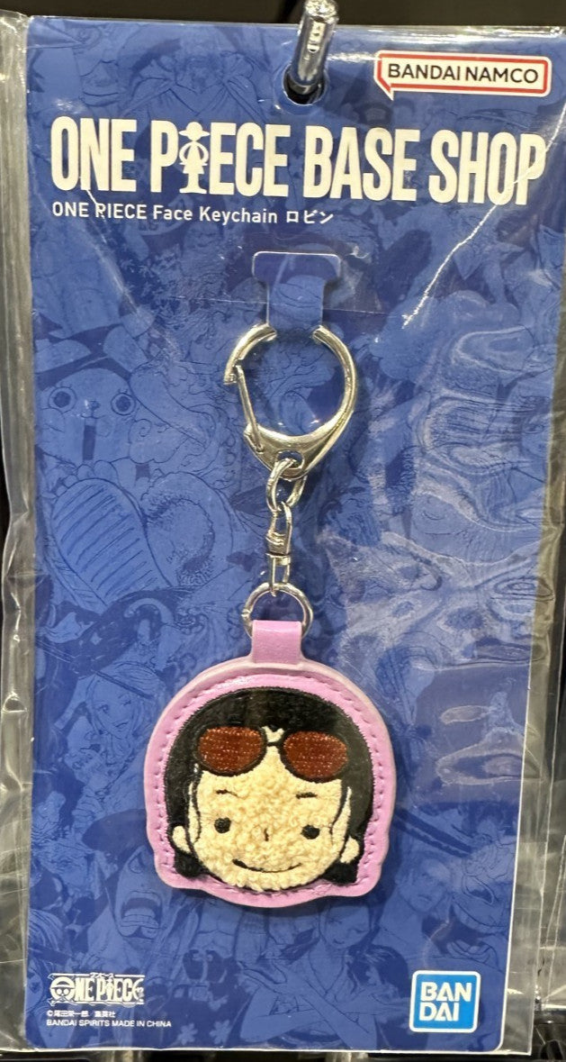 One Piece Embroidered Keychain 10Pc Set Luffy Zoro Nami Sanji Chopper