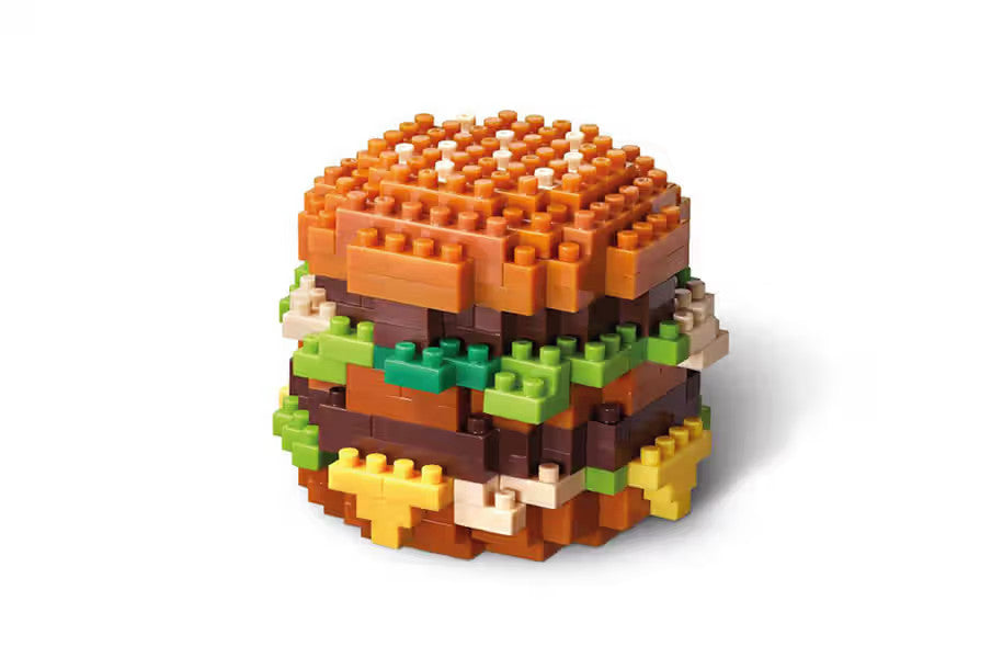 McDonald’s x Nanoblock 2016 Limited Edition Set Big Mac Fries Soda from Japan