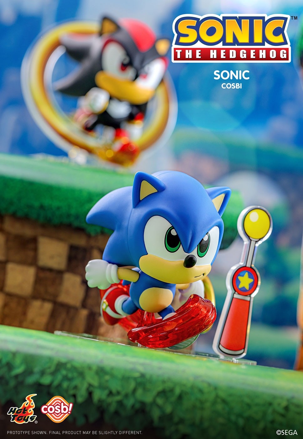 RANDOM-1-pack Hot Toys Cosbi Sonic the Hedgehog figure SEGA Store Tokyo limited