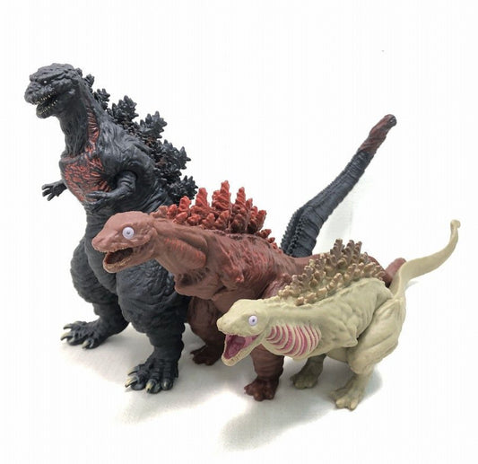 Godzilla Movie Monster Series Shin Godzilla 2016 3 Figure Set Bandai Japan