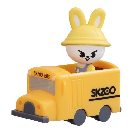 Stray Kids SKZOO School Bus Figure Official Character Goods Kpop Japan