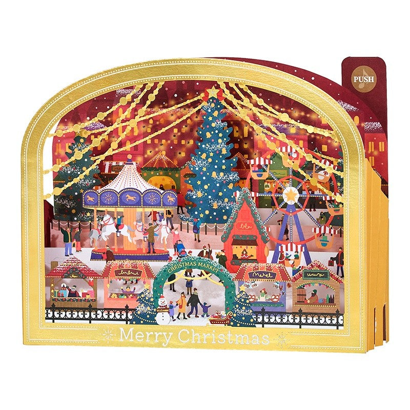 2026 Christmas Greeting Card with Light & Music japan