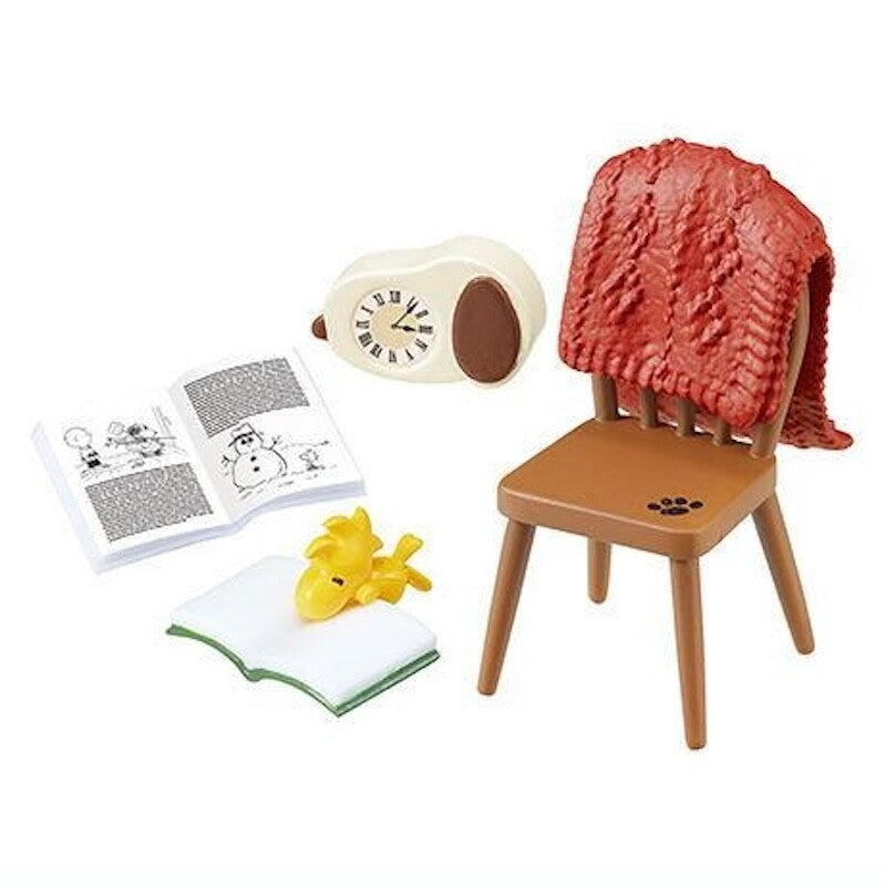 Re-ment PEANUTS Snoopy's BOOK CAFÉ BOX products, 8 types, 8 pieces
