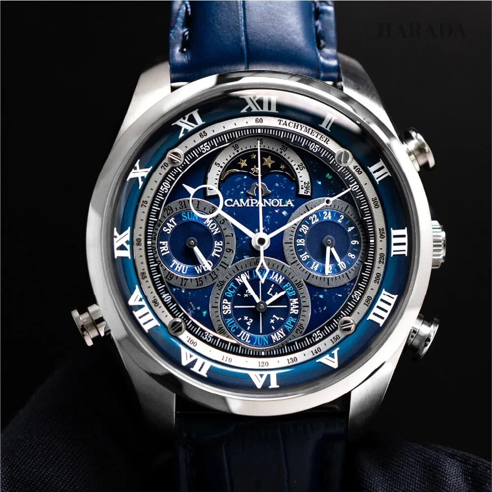 CAMPANOLA Sorakagami AH4080-01M Japan watch