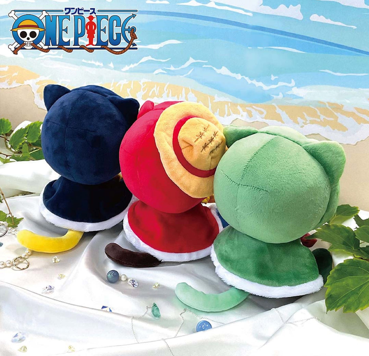 ONE PIECE Plush doll KEMOPON Sanji Japan NEW