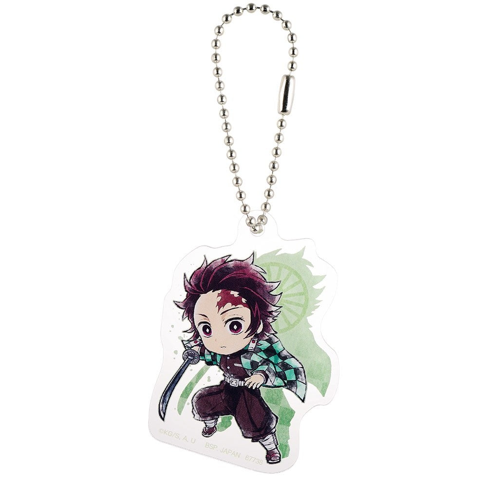 Demon Slayer Kimetsu no Yaiba Infinity Castle Arc Keychain Set of 8 Japan