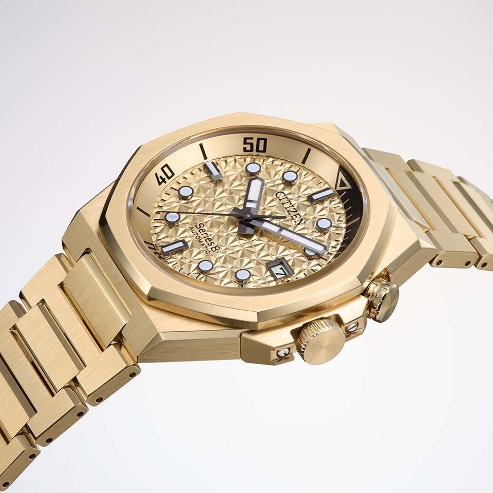Citizen Series 8 NB6062-52P 890 Mechanical Limited 1200pcs Gold Auto 200m Japan
