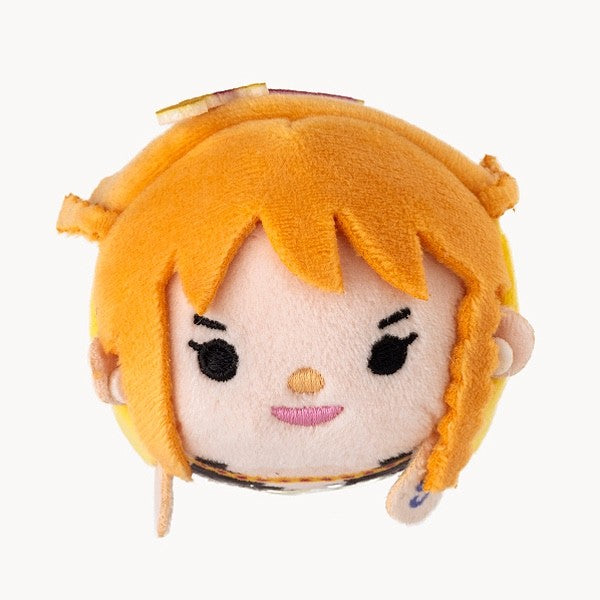 One Piece Face Plush Mascot Luffy Zoro Nami Sanji Chopper Brook