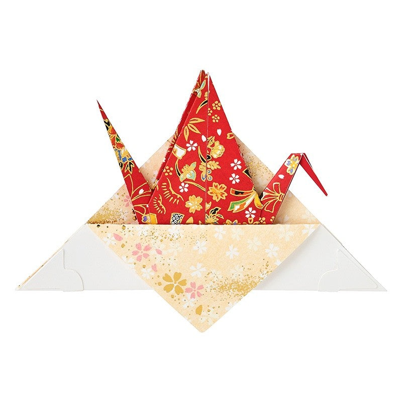 Japanese Greeting Card Washi Style Christmas Card Japan