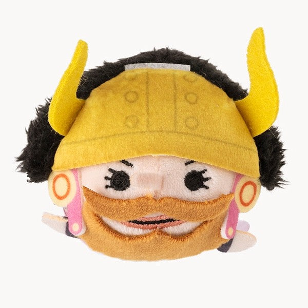 One Piece Face Plush Mascot Luffy Zoro Nami Sanji Chopper Brook