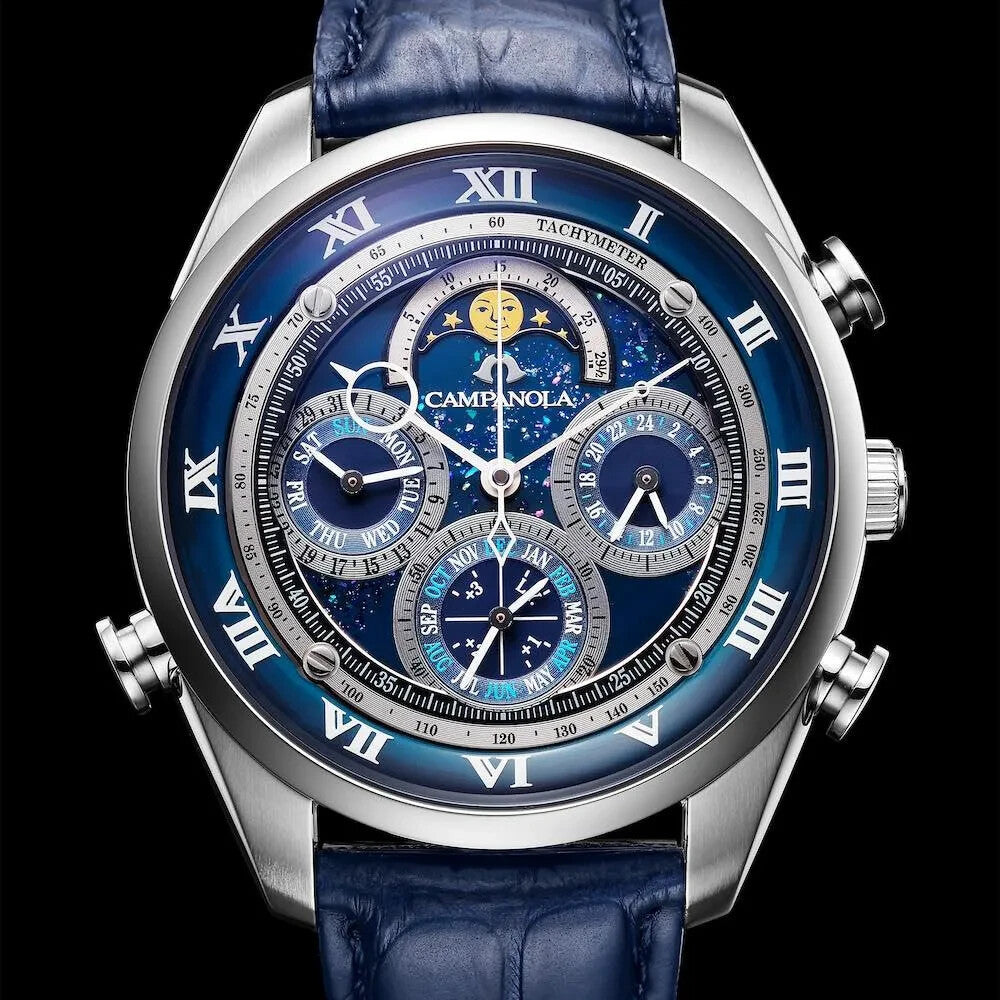 CAMPANOLA Sorakagami AH4080-01M Japan watch