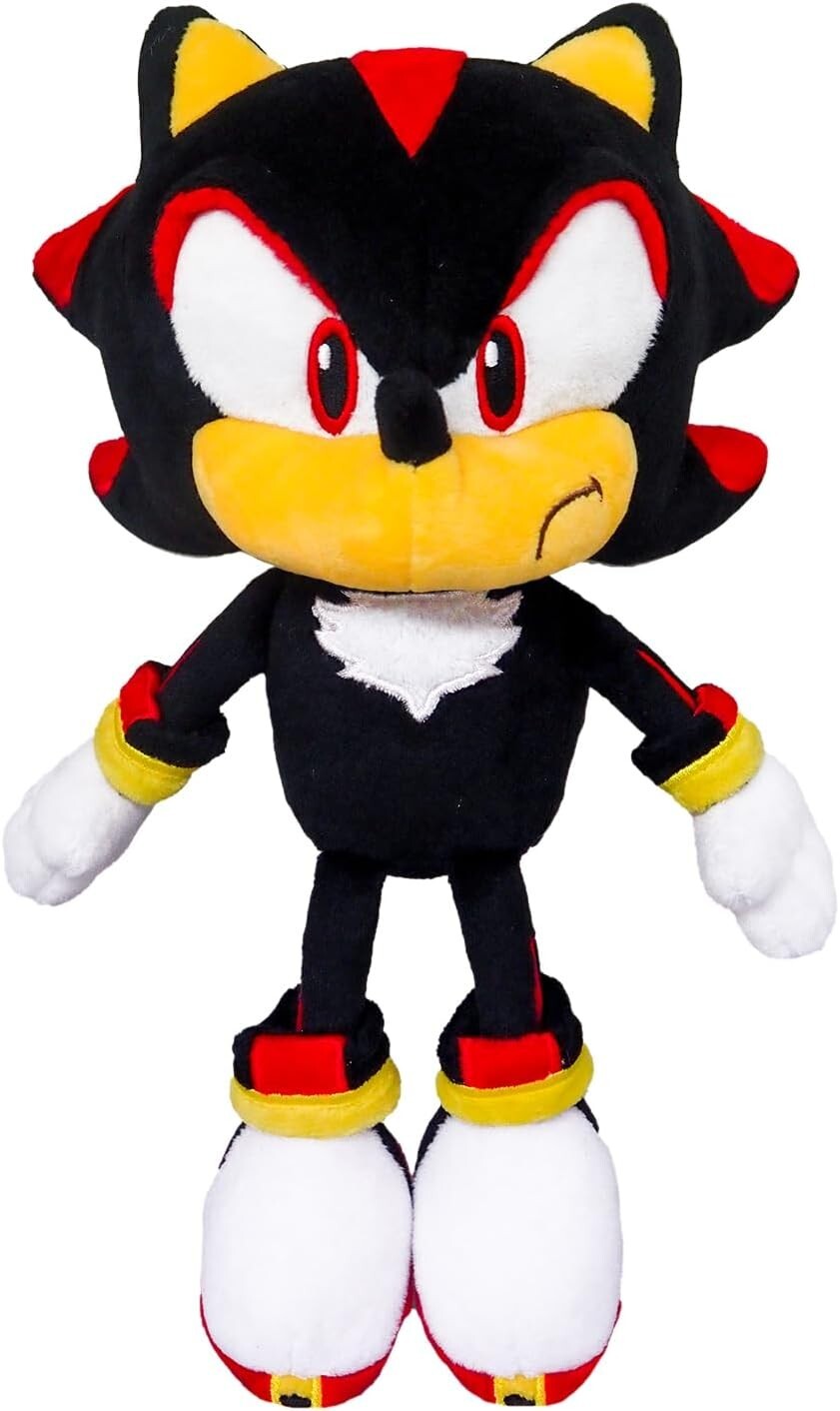 SEGA Sonic the Hedgehog SHADOW Plush Stuffed toy Doll Sanei Japan NEW 2024