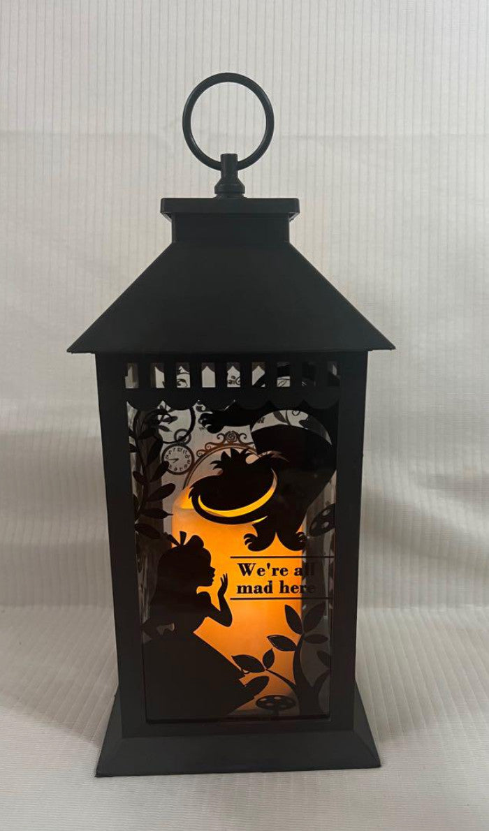 Disney Alice in Wonderland LED CANDLE WITH FLICKERING LIGHT new