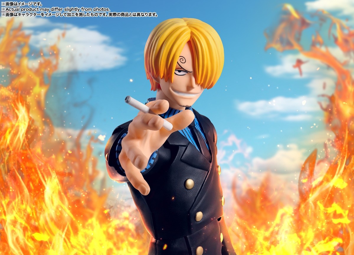 Bandai Spirits SHF S.H.Figuarts One Piece Sanji Figure Romance Dawn Japan New