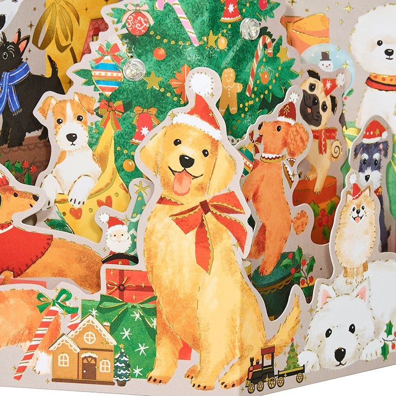 2026 Christmas Greeting Card with Light & Music japan