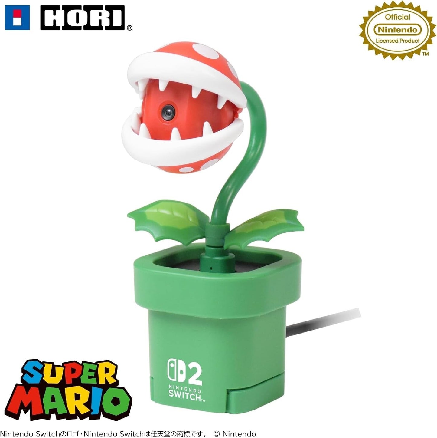 HORI USB Camera Pac-Man Flower For official Nintendo Game Switch 2 exclusive New