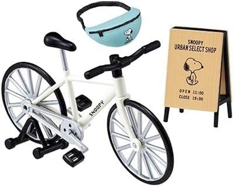 RE-MENT PEANUT SNOOPY URBAN SELECT SHOP BOX Full Complete Set 8 New Seald