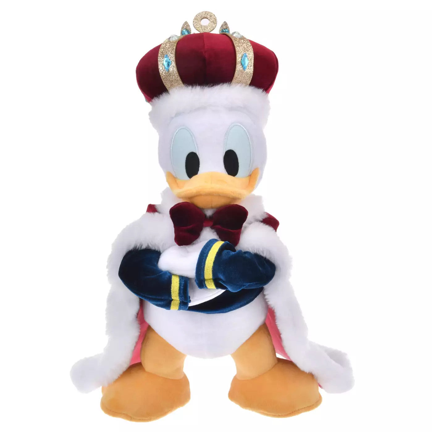 Disney Store Japan Donald Plush Toy DONALD THE KING BIRTHDAY 36cm Tokyo NEW