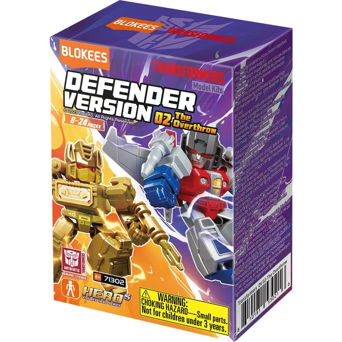 TAKARA TOMY Mall Transformers Blockees Defender Vol.2 DP-BOX Figure Set NEW
