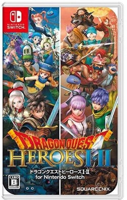 Nintendo Switch Dragon Quest Heroes I & II SQUARE ENIX Japan Import