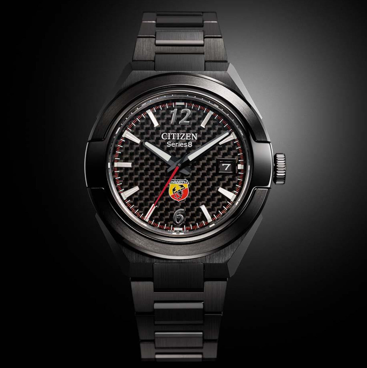 CITIZEN WATCH Series 8 NA1035-59E 870 Mechanical ABARTH collaboration Date