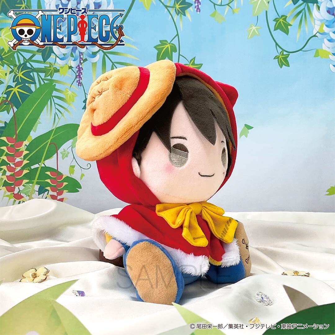 ONE PIECE KEMOPON Monkey D. Luffy Official Licensed Plush Doll From Japan