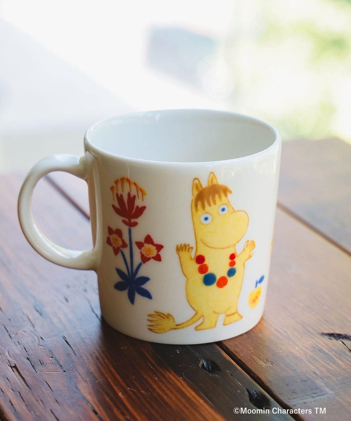 COLLABORATION MOOMIN ARABIA Hand Painted Mug BEAMS Japan New