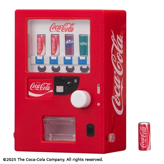Coca-Cola Miniature Vending Machine Toy Japan Collectible Display Model