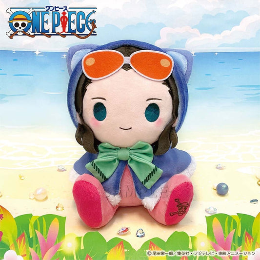 ONE PIECE KemoPon Plush Nico Robin Stuffed Toy Japan Official Anime Figure
