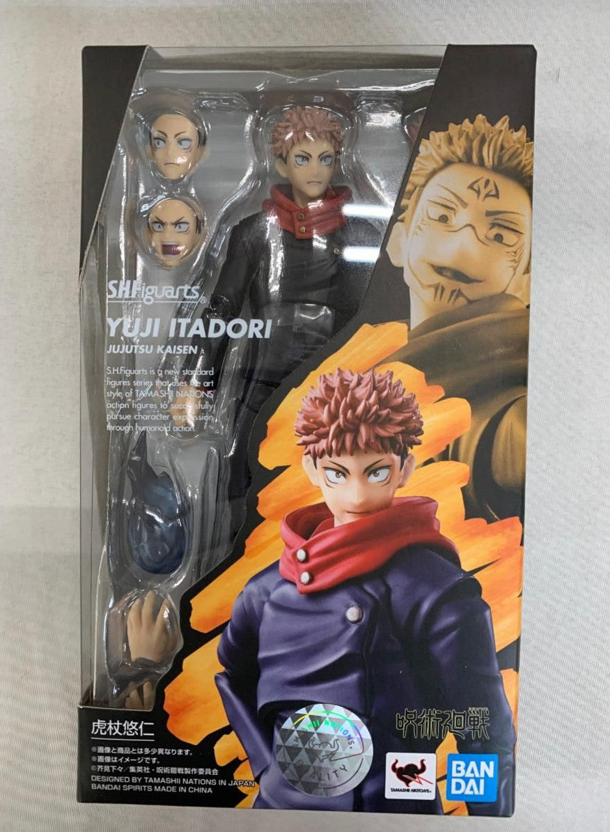 S.H.Figuarts Yuji Itadori Jujutsu Kaisen Action Figure BANDAI Japan Import