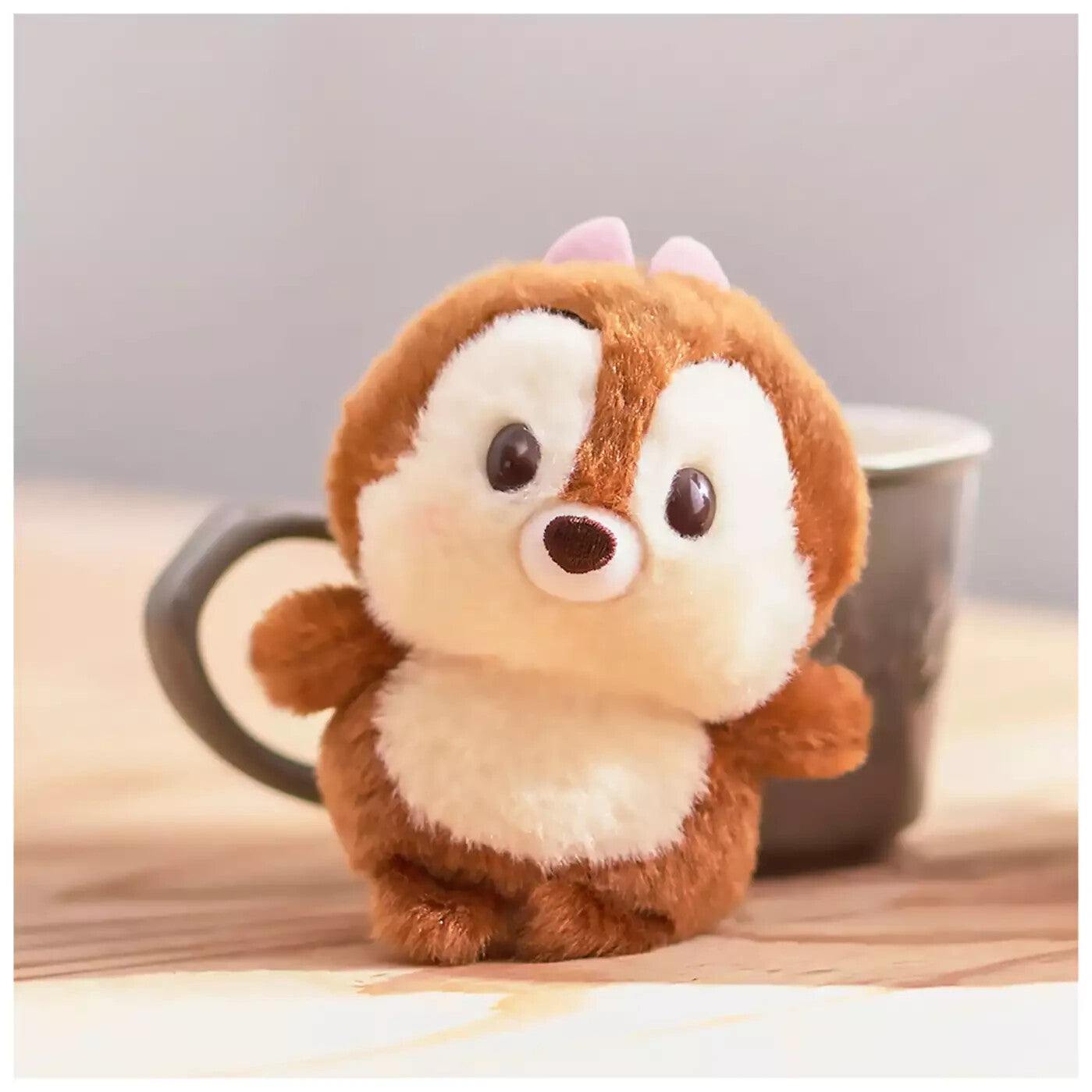 Japan Tokyo Disney Resort Store Urupocha Chan Mini Plush Toy Chip & Dale