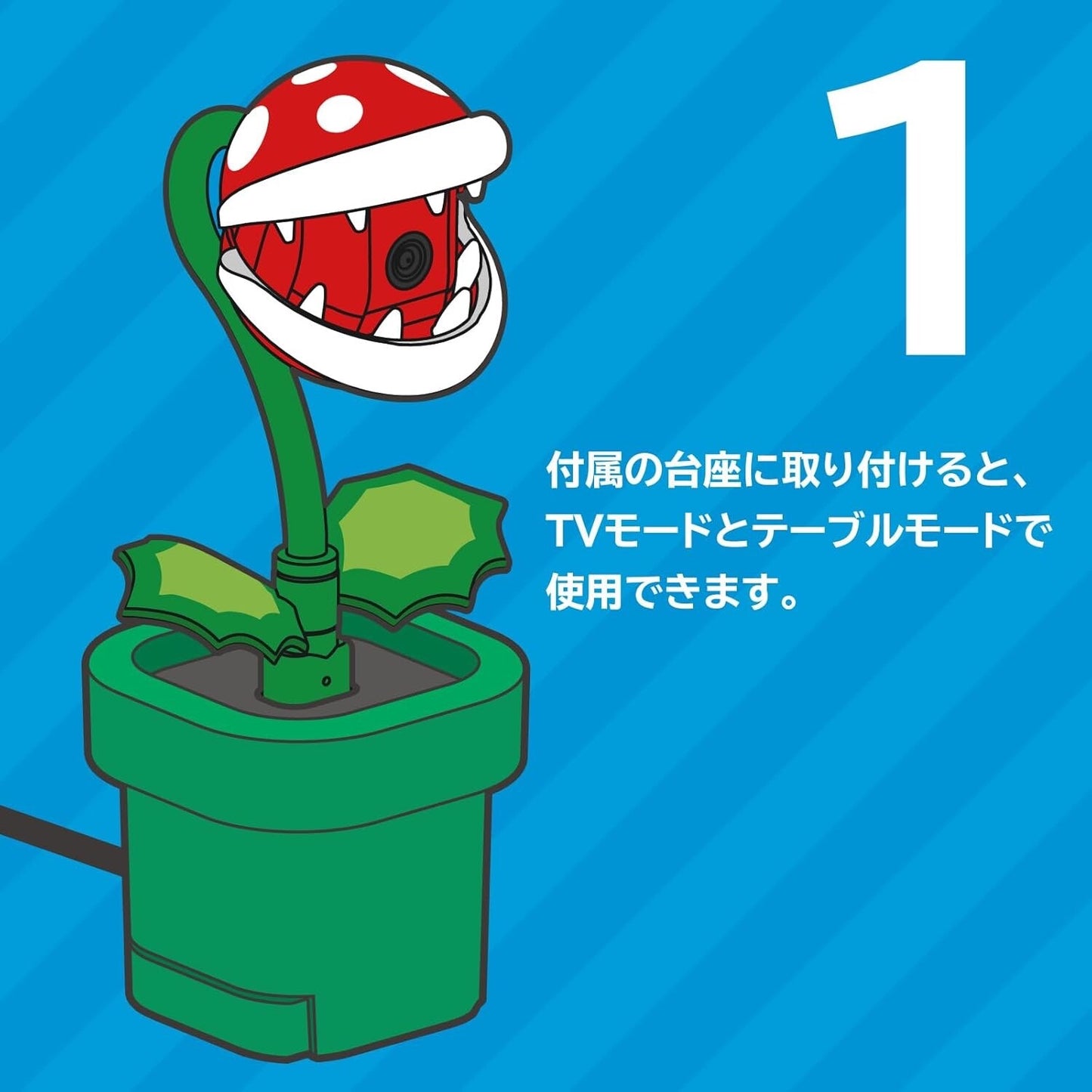 HORI USB Camera Pac-Man Flower For official Nintendo Game Switch 2 exclusive New