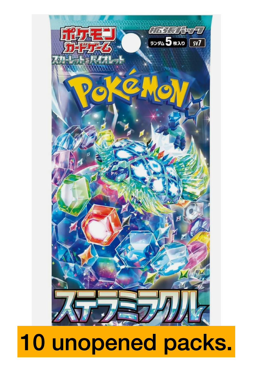 Pokemon TCG Stella Miracle SV7 Japanese Booster LACEY