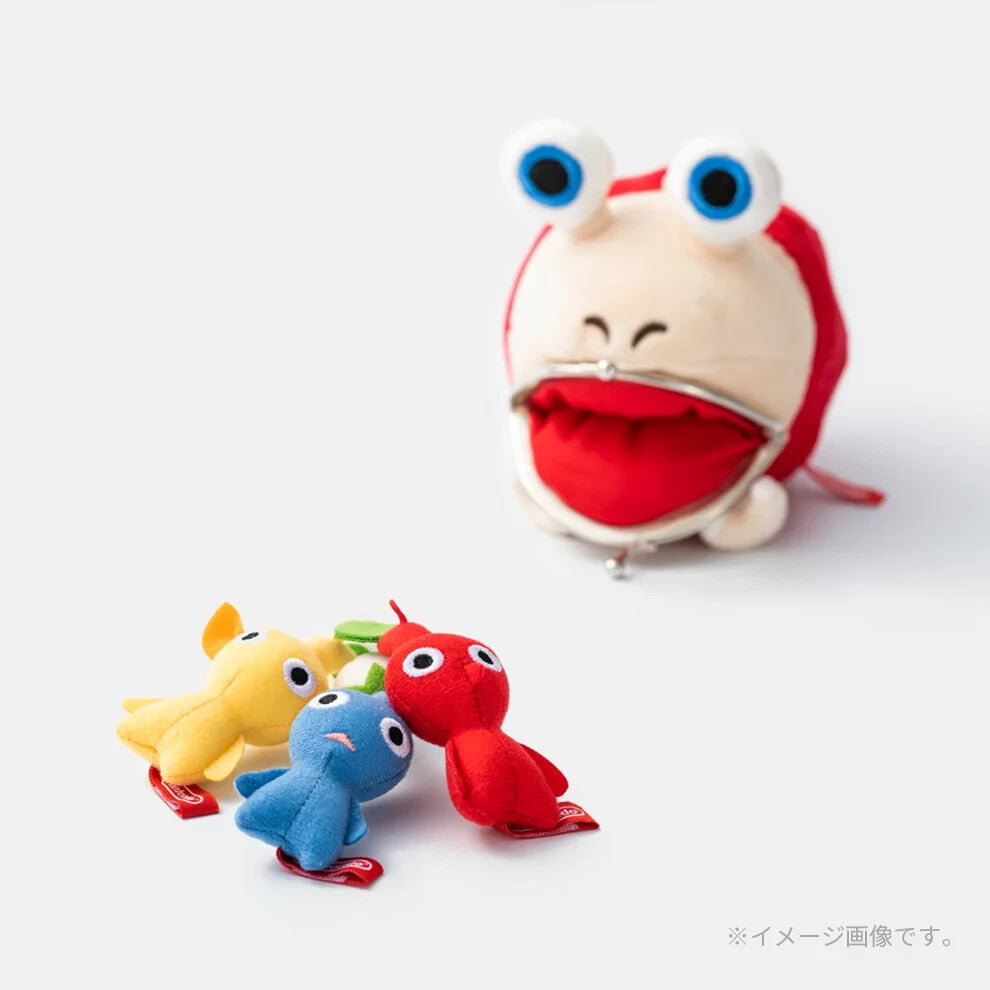 Pikmin Keychain Mascot Ice Pikmin Flower Stuffed Plush Nintendo W/ Tag