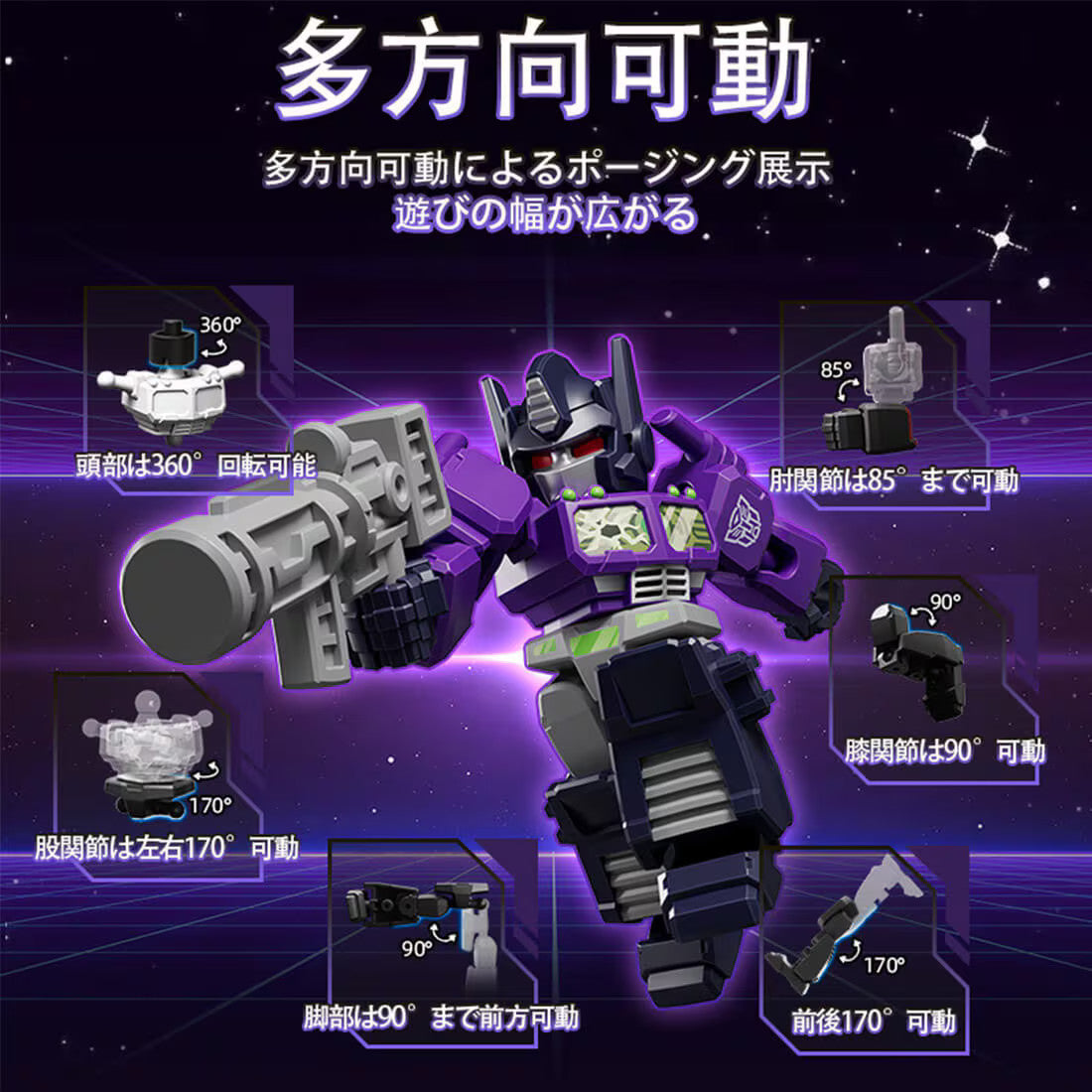 TAKARA TOMY Mall Transformers Blockees Defender Vol.3 DP-BOX Figure Set NEW